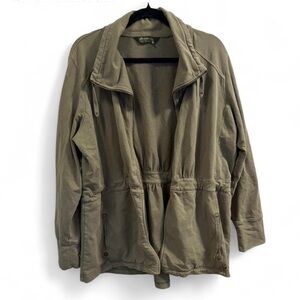 Eddie Bauer Utility Jacket in Olive Green
